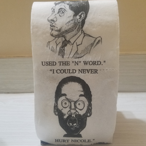 1990's The Simpson Trial Toilet Paper - Picture 5 of 5